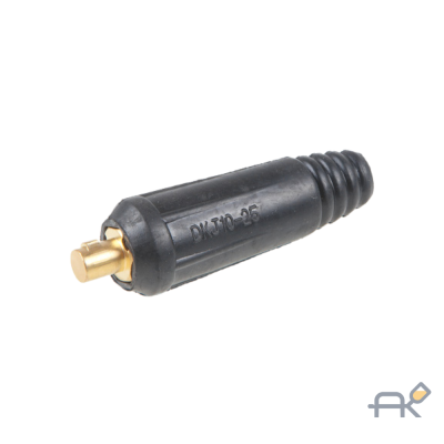 Разъем сварочный 10-25 мм2 DX25 Solaris (папа) (WA-2473)